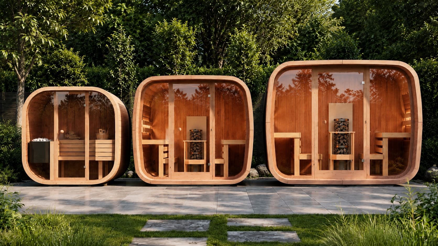 Wnętrze sauny RoyalSauna