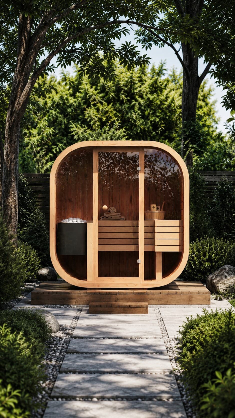 Sauna Regenerum Compact – zdjęcie w tle